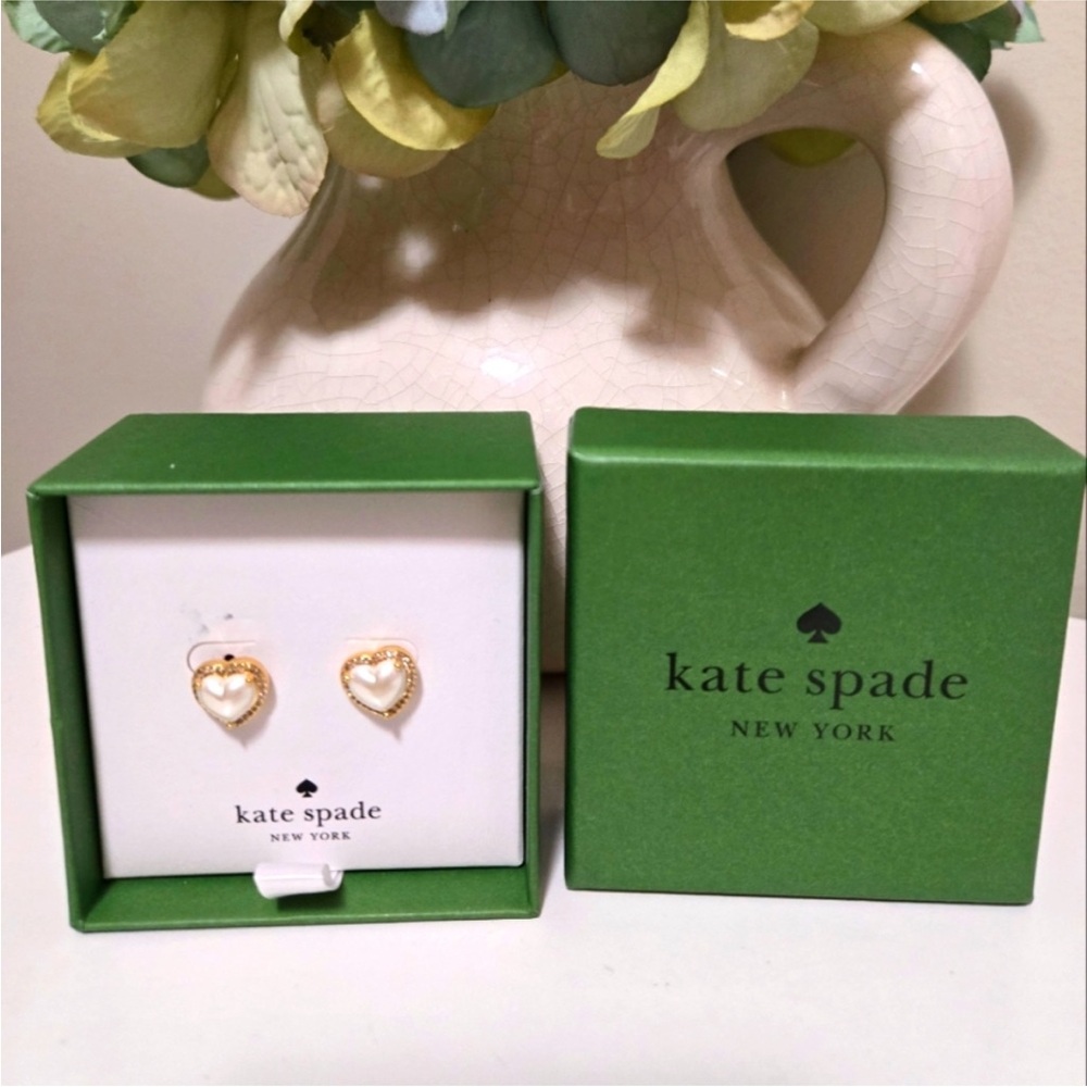 Kate Spade new in box "My Love"  Stud Earrings